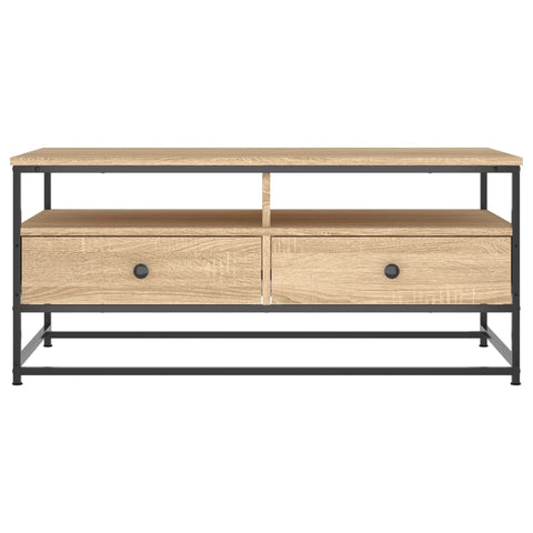 vidaXL Coffee Table Sonoma Oak 100x51x45 cm Engineered Wood