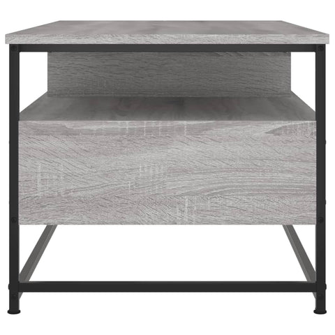 vidaXL Coffee Table Grey Sonoma 100x51x45 cm Engineered Wood