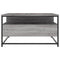 vidaXL Coffee Table Grey Sonoma 80x80x45 cm Engineered Wood