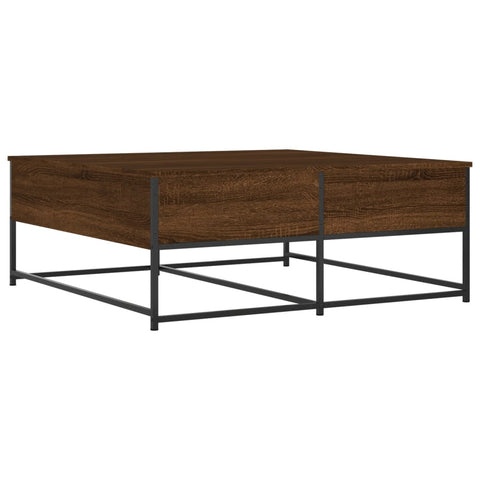 vidaXL Coffee Table Brown Oak 100x99x40 cm Engineered Wood