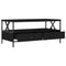 vidaXL Coffee Table Black 100x51x45 cm Engineered Wood