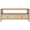 vidaXL Coffee Table Sonoma Oak 100x51x45 cm Engineered Wood