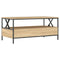 vidaXL Coffee Table Sonoma Oak 100x51x45 cm Engineered Wood