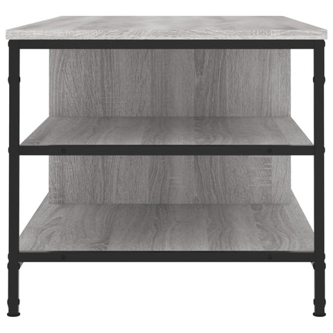 vidaXL Coffee Table Grey Sonoma 100x50x45 cm Engineered Wood