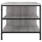 vidaXL Coffee Table Grey Sonoma 100x50x45 cm Engineered Wood