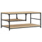 vidaXL Coffee Table Sonoma Oak 90x49x40 cm Engineered Wood