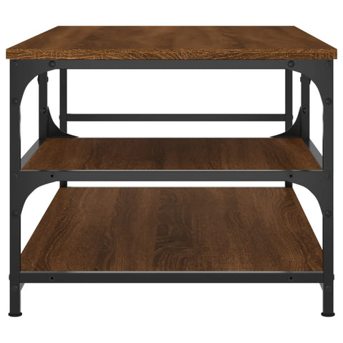 vidaXL Coffee Table Brown Oak 90x49x40 cm Engineered Wood