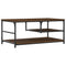 vidaXL Coffee Table Brown Oak 90x49x40 cm Engineered Wood