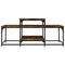 vidaXL Coffee Table Smoked Oak 102x60x45 cm Engineered Wood