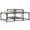 vidaXL Coffee Table Grey Sonoma 102x60x45 cm Engineered Wood