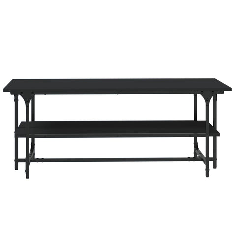 vidaXL Coffee Table Black 100x50x40 cm Engineered Wood