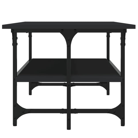 vidaXL Coffee Table Black 100x50x40 cm Engineered Wood