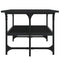 vidaXL Coffee Table Black 100x50x40 cm Engineered Wood