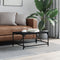 vidaXL Coffee Table Black 75x50x35 cm Engineered Wood