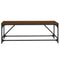 vidaXL Coffee Table Brown Oak 100x50x35 cm Engineered Wood
