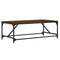 vidaXL Coffee Table Brown Oak 100x50x35 cm Engineered Wood