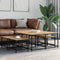 vidaXL Nesting Coffee Tables 5 pcs Sonoma Oak Engineered Wood