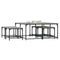 vidaXL Nesting Coffee Tables 5 pcs Grey Sonoma Engineered Wood