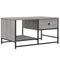 vidaXL Coffee Table Grey Sonoma 85.5x51x45 cm Engineered Wood