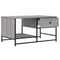 vidaXL Coffee Table Grey Sonoma 85.5x51x45 cm Engineered Wood