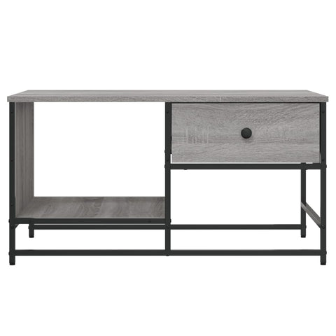 vidaXL Coffee Table Grey Sonoma 85.5x51x45 cm Engineered Wood
