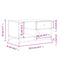 vidaXL Coffee Table Grey Sonoma 85.5x51x45 cm Engineered Wood