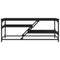 vidaXL Coffee Table Black 100x49x40 cm Engineered Wood