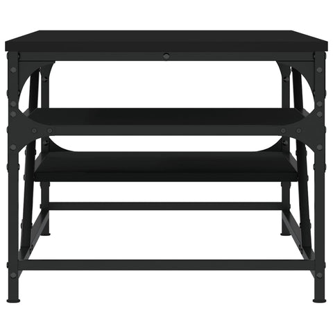 vidaXL Coffee Table Black 100x49x40 cm Engineered Wood