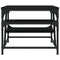 vidaXL Coffee Table Black 100x49x40 cm Engineered Wood