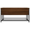 vidaXL Coffee Table Brown Oak 80x80x40 cm Engineered Wood