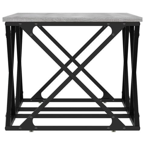 vidaXL Coffee Table Grey Sonoma 100x49x40 cm Engineered Wood
