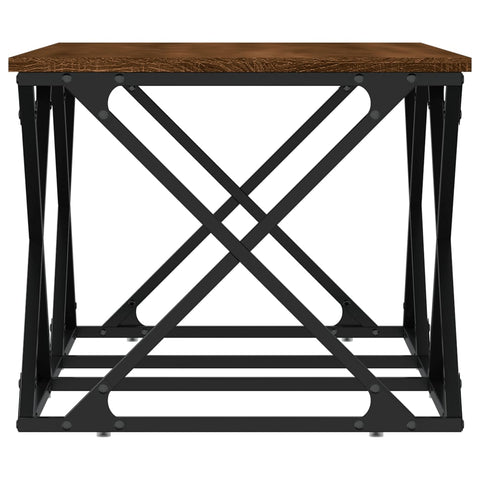 vidaXL Coffee Table Brown Oak 100x49x40 cm Engineered Wood