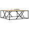 vidaXL Coffee Table Sonoma Oak 100x100x40 cm Engineered Wood