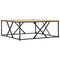 vidaXL Coffee Table Sonoma Oak 100x100x40 cm Engineered Wood