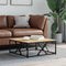 vidaXL Coffee Table Sonoma Oak 70x70x30 cm Engineered Wood