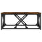 vidaXL Coffee Table Smoked Oak 70x70x30 cm Engineered Wood