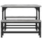 vidaXL Coffee Table Grey Sonoma 100x50.5x40 cm Engineered Wood