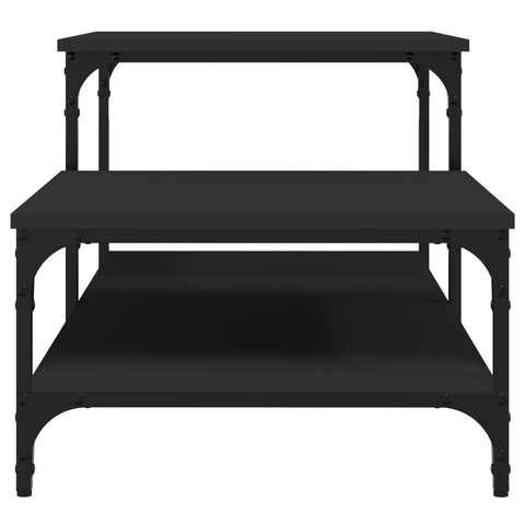 vidaXL Coffee Table Black 100x50.5x45 cm Engineered Wood