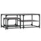 vidaXL Nesting Coffee Tables 2 pcs Grey Sonoma Engineered Wood