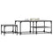 vidaXL Nesting Coffee Tables 2 pcs Grey Sonoma Engineered Wood