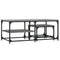 vidaXL Nesting Coffee Tables 2 pcs Grey Sonoma Engineered Wood