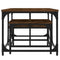 vidaXL Nesting Coffee Tables 2 pcs Brown Oak Engineered Wood