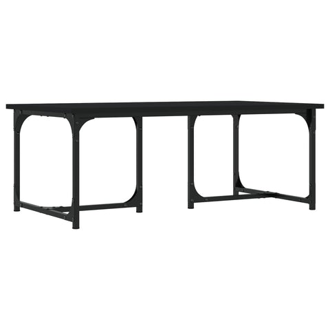 vidaXL Coffee Table Black 90x50x35 cm Engineered Wood