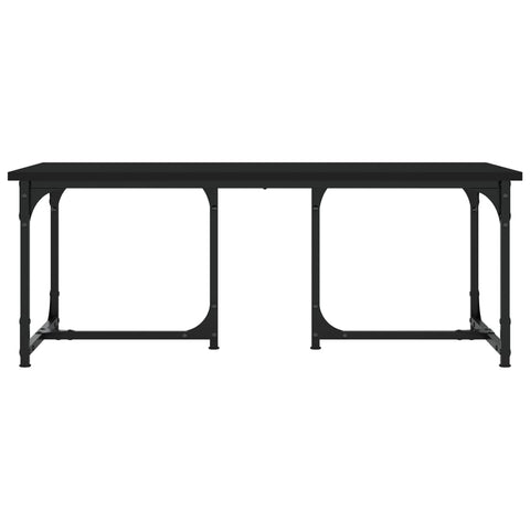 vidaXL Coffee Table Black 90x50x35 cm Engineered Wood