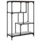 vidaXL Bookshelf Grey Sonoma 81x36x115 cm Engineered Wood and Steel