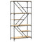 vidaXL Bookshelf Sonoma Oak 91x36x176 cm Engineered Wood and Steel