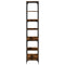vidaXL Bookshelf Smoked Oak 91x36x176 cm Engineered Wood and Steel