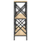 vidaXL Console Table Sonoma Oak 100x28x80.5 cm Engineered Wood