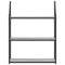 vidaXL 3-Tier Wall Shelf Grey Sonoma 60x21x78.5 cm Engineered Wood
