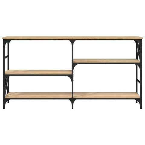 vidaXL Console Table Sonoma Oak 150x29x76.5 cm Engineered Wood